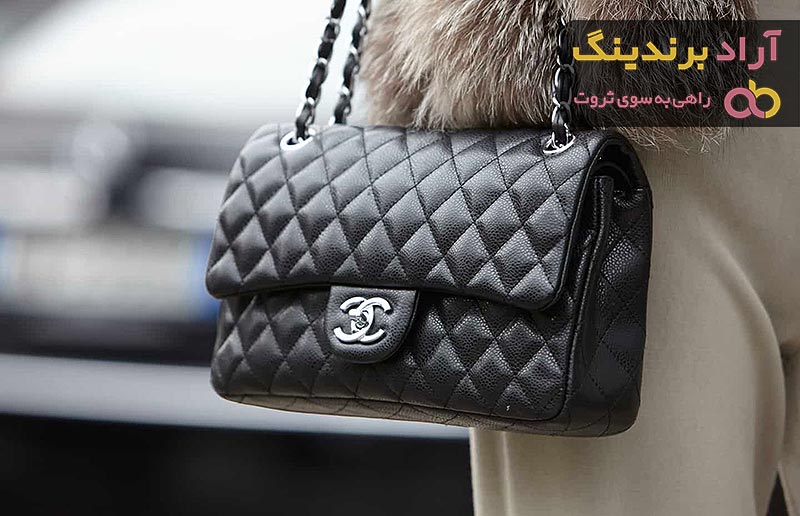 حقیبة ید شانیل (شنطة) نسائية جلدية الحمراء bag